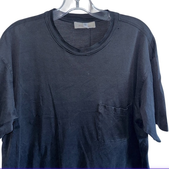 Zegna Cotton-Piqué T-Shirt Black Pocket 52/XL - Picture 5 of 10